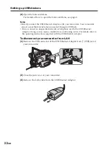 Preview for 22 page of Sony DCR-TRV80 Operating Instructions Manual