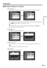 Preview for 47 page of Sony DCR-TRV80 Operating Instructions Manual