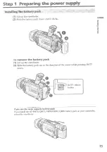 Preview for 15 page of Sony DCR-TRV94O Operating Instructions Manual