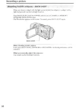 Preview for 34 page of Sony DCR-TRV94O Operating Instructions Manual