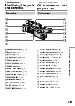 Предварительный просмотр 243 страницы Sony DCR-VX2000E Operating Instructions Manual