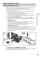 Preview for 57 page of Sony DCR VX2100 - Handycam Camcorder - 380 KP Operating Instructions Manual