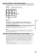 Preview for 135 page of Sony DCR VX2100 - Handycam Camcorder - 380 KP Operating Instructions Manual