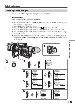 Preview for 141 page of Sony DCR VX2100 - Handycam Camcorder - 380 KP Operating Instructions Manual