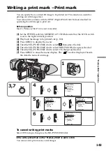 Preview for 143 page of Sony DCR VX2100 - Handycam Camcorder - 380 KP Operating Instructions Manual