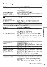 Preview for 151 page of Sony DCR VX2100 - Handycam Camcorder - 380 KP Operating Instructions Manual