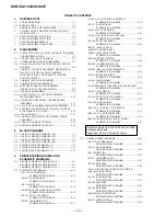 Preview for 4 page of Sony DCR VX2100 - Handycam Camcorder - 380 KP Service Manual