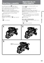 Preview for 13 page of Sony DCR-VX9000E Operating Instructions Manual