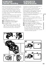 Preview for 15 page of Sony DCR-VX9000E Operating Instructions Manual