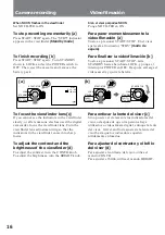 Preview for 16 page of Sony DCR-VX9000E Operating Instructions Manual