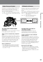 Preview for 19 page of Sony DCR-VX9000E Operating Instructions Manual