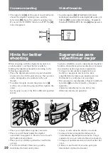 Preview for 20 page of Sony DCR-VX9000E Operating Instructions Manual