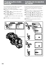 Preview for 32 page of Sony DCR-VX9000E Operating Instructions Manual