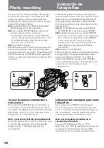 Предварительный просмотр 40 страницы Sony DCR-VX9000E Operating Instructions Manual