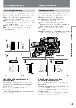 Preview for 49 page of Sony DCR-VX9000E Operating Instructions Manual