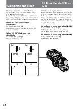 Preview for 64 page of Sony DCR-VX9000E Operating Instructions Manual