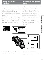 Preview for 65 page of Sony DCR-VX9000E Operating Instructions Manual