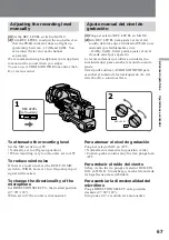 Preview for 67 page of Sony DCR-VX9000E Operating Instructions Manual