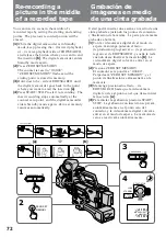 Preview for 72 page of Sony DCR-VX9000E Operating Instructions Manual