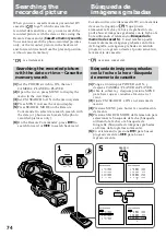 Preview for 74 page of Sony DCR-VX9000E Operating Instructions Manual