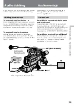 Preview for 79 page of Sony DCR-VX9000E Operating Instructions Manual