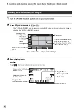 Предварительный просмотр 32 страницы Sony DCRDVD408 - 4MP DVD Handycam Camcorder Operating Manual