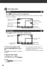 Предварительный просмотр 42 страницы Sony DCRDVD408 - 4MP DVD Handycam Camcorder Operating Manual