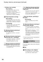 Preview for 98 page of Sony DCRDVD408 - 4MP DVD Handycam Camcorder Operating Manual