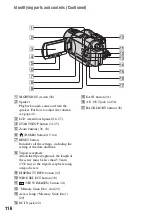 Preview for 116 page of Sony DCRDVD408 - 4MP DVD Handycam Camcorder Operating Manual