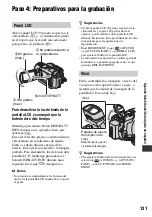 Preview for 131 page of Sony DCRDVD408 - 4MP DVD Handycam Camcorder Operating Manual