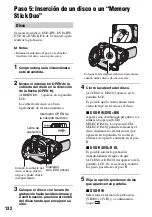 Preview for 132 page of Sony DCRDVD408 - 4MP DVD Handycam Camcorder Operating Manual