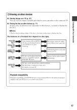 Предварительный просмотр 17 страницы Sony DCRDVD850 - Handycam DVD Hybrid Camcorder Operating Manual