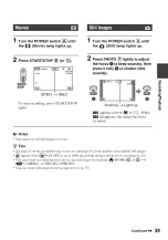 Предварительный просмотр 39 страницы Sony DCRDVD850 - Handycam DVD Hybrid Camcorder Operating Manual