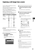 Предварительный просмотр 53 страницы Sony DCRDVD850 - Handycam DVD Hybrid Camcorder Operating Manual