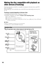 Предварительный просмотр 68 страницы Sony DCRDVD850 - Handycam DVD Hybrid Camcorder Operating Manual