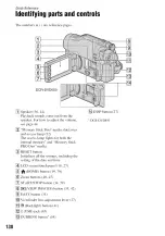 Предварительный просмотр 130 страницы Sony DCRDVD850 - Handycam DVD Hybrid Camcorder Operating Manual