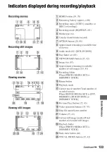 Предварительный просмотр 133 страницы Sony DCRDVD850 - Handycam DVD Hybrid Camcorder Operating Manual