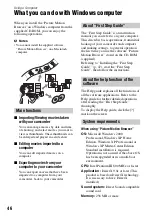 Preview for 46 page of Sony DCRHC38 - Handycam DCR HC38 Camcorder Operating Manual