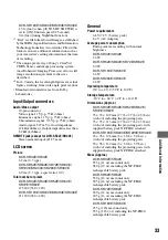 Preview for 33 page of Sony DCRSR300E - Handycam - Camcorder Operating Manual