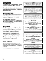 Preview for 2 page of Sony DCX-D50H Operating Instructions Manual