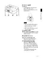 Предварительный просмотр 7 страницы Sony DDP-FP70 Operating Instructions Manual