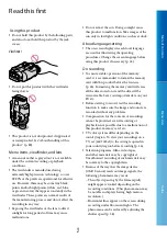 Preview for 2 page of Sony DEV-3 Digital Recording Binoculars Handbook