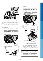 Preview for 12 page of Sony DEV-3 Digital Recording Binoculars Handbook