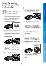 Preview for 15 page of Sony DEV-3 Digital Recording Binoculars Handbook