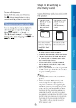 Preview for 18 page of Sony DEV-3 Digital Recording Binoculars Handbook