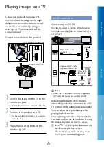 Preview for 26 page of Sony DEV-3 Digital Recording Binoculars Handbook