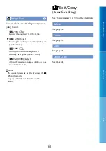 Preview for 64 page of Sony DEV-3 Digital Recording Binoculars Handbook