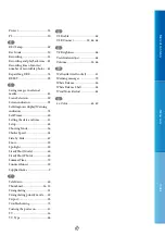 Preview for 97 page of Sony DEV-3 Digital Recording Binoculars Handbook