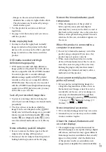 Preview for 11 page of Sony DEV-3 Digital Recording Binoculars Operating Manual