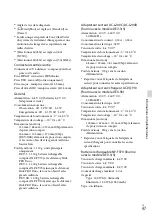 Preview for 101 page of Sony DEV-3 Digital Recording Binoculars Operating Manual